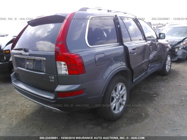 YV4CZ852X71329883 - 2007 VOLVO XC90 V8 GRAY photo 4