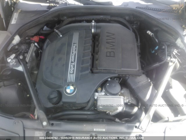 WBAFR7C51CC808860 - 2012 BMW 535 I BLACK photo 10