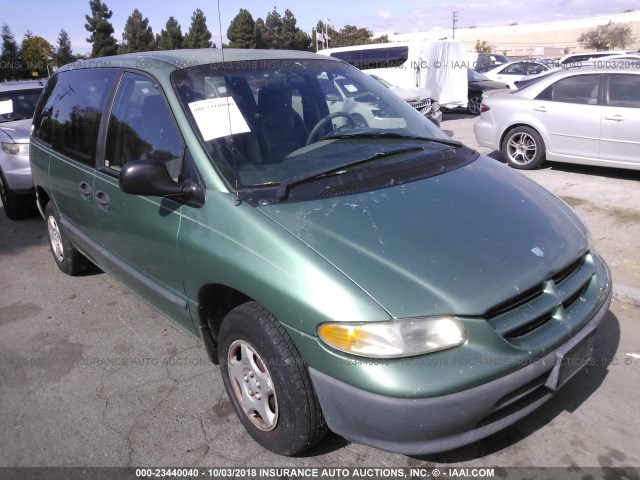 2B4FP25B3WR853046 - 1998 DODGE CARAVAN GREEN photo 1