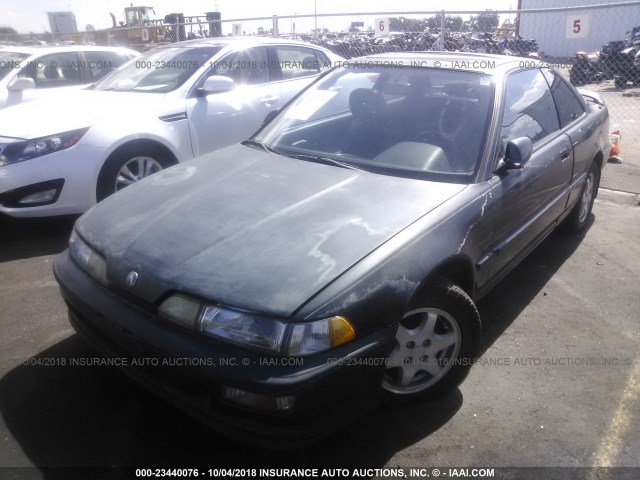 JH4DA9485PS011057 - 1993 ACURA INTEGRA LS SPECIAL GREEN photo 2