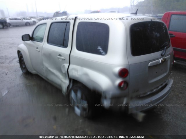 3GNCA13B89S518304 - 2009 CHEVROLET HHR LS Qızıl foto 3