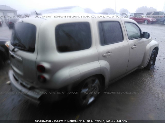 3GNCA13B89S518304 - 2009 CHEVROLET HHR LS Qızıl foto 4