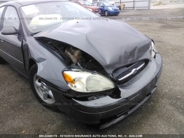 1FAFP53203G235404 - 2003 FORD TAURUS SE ვერცხლისფერი ფოტო 6