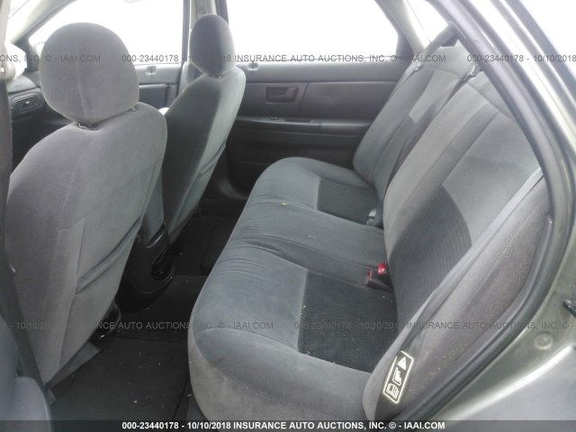 1FAFP53203G235404 - 2003 FORD TAURUS SE ვერცხლისფერი ფოტო 8
