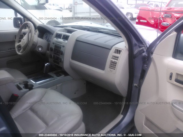 1FMCU49H98KC19049 - 2008 FORD ESCAPE HEV GRAY photo 5