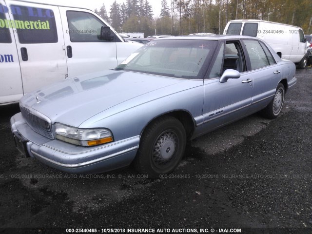 1G4CW52K8TH640708 - 1996 BUICK PARK AVENUE  Light Blue photo 2