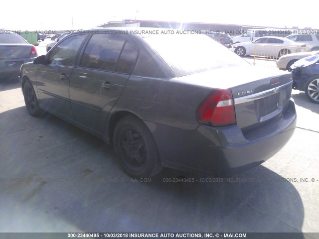 1G1ZT58NX8F147455 - 2008 CHEVROLET MALIBU LT/CLASSIC GRAY photo 3