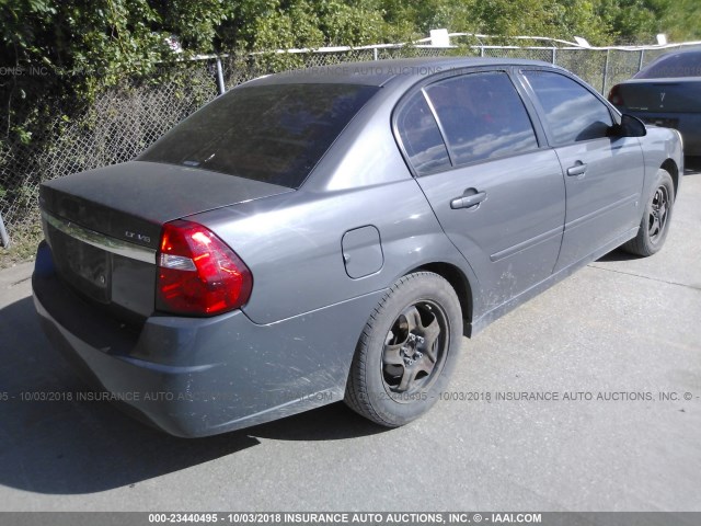 1G1ZT58NX8F147455 - 2008 CHEVROLET MALIBU LT/CLASSIC GRAY photo 4