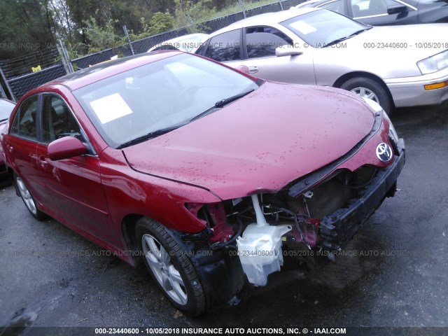 4T1BK46K67U042805 - 2007 TOYOTA CAMRY NEW GENERAT LE/XLE/SE RED photo 1