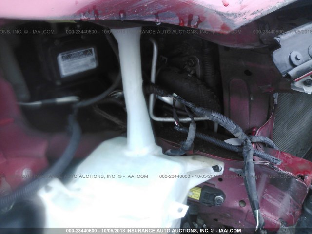 4T1BK46K67U042805 - 2007 TOYOTA CAMRY NEW GENERAT LE/XLE/SE RED photo 10