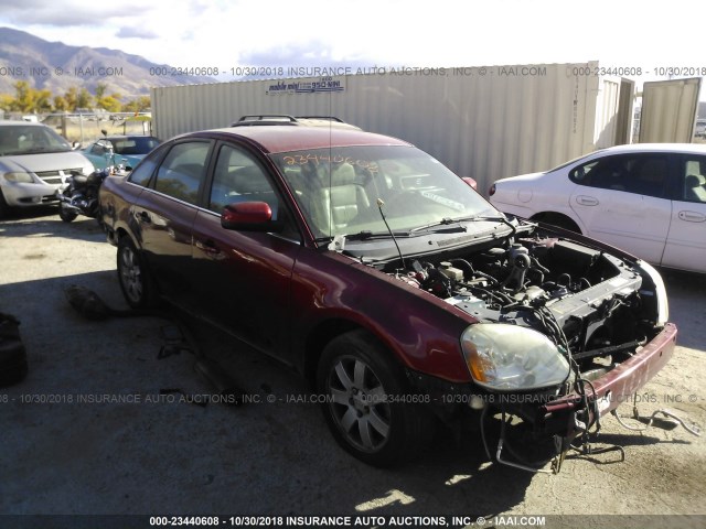 1FAHP24137G146364 - 2007 FORD FIVE HUNDRED SEL MAROON photo 1