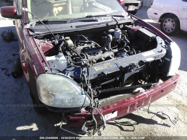 1FAHP24137G146364 - 2007 FORD FIVE HUNDRED SEL MAROON photo 6