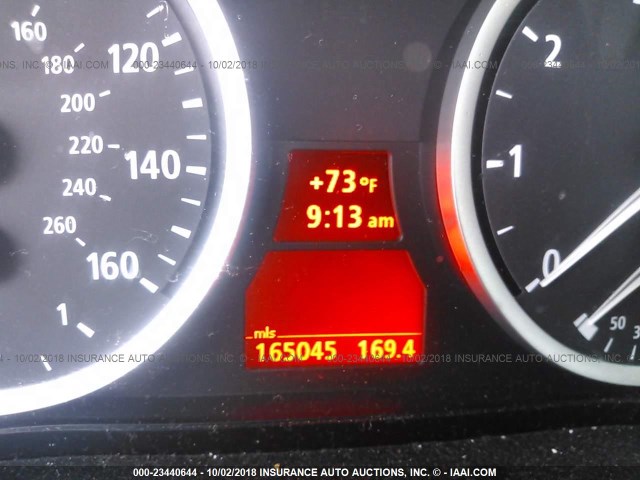 WBANB33585CN66161 - 2005 BMW 545 I BLACK photo 7