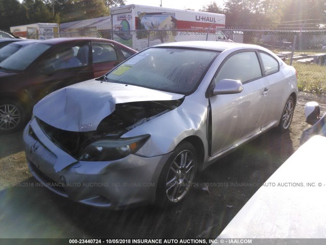 JTKDE177950013048 - 2005 TOYOTA SCION TC 银色 照片 2