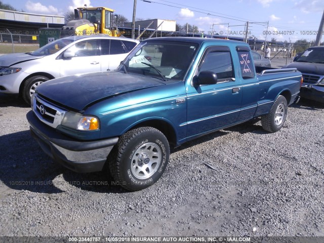 4F4YR46U34TM08403 - 2004 MAZDA B3000 CAB PLUS BLUE photo 2