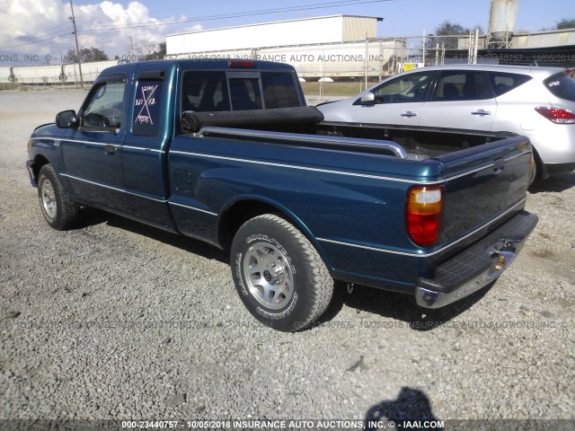 4F4YR46U34TM08403 - 2004 MAZDA B3000 CAB PLUS BLUE photo 3