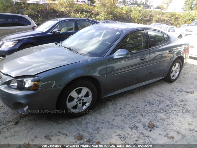 2G2WP552861231503 - 2006 PONTIAC GRAND PRIX BLUE photo 2