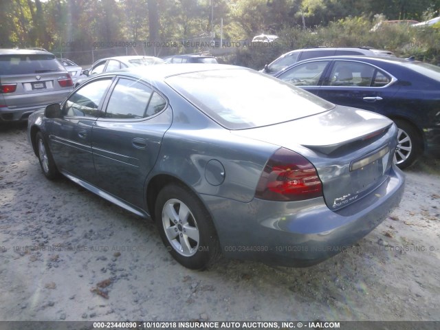 2G2WP552861231503 - 2006 PONTIAC GRAND PRIX BLUE photo 3