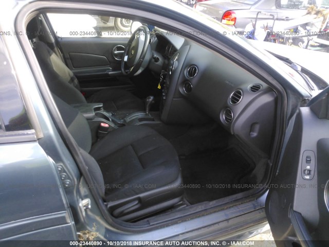 2G2WP552861231503 - 2006 PONTIAC GRAND PRIX BLUE photo 5