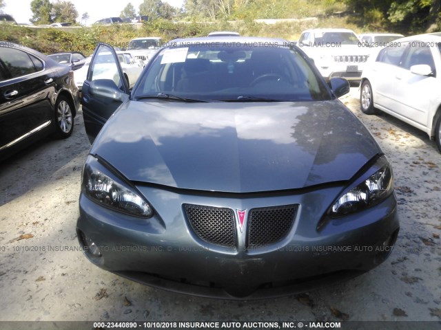 2G2WP552861231503 - 2006 PONTIAC GRAND PRIX BLUE photo 6