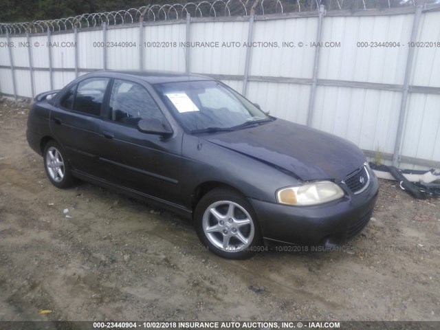 3N1BB51DX1L113012 - 2001 NISSAN SENTRA SE GRAY photo 1