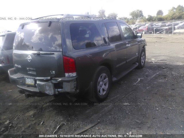 5N1AA08B26N738901 - 2006 NISSAN ARMADA SE/LE BEIGE photo 4