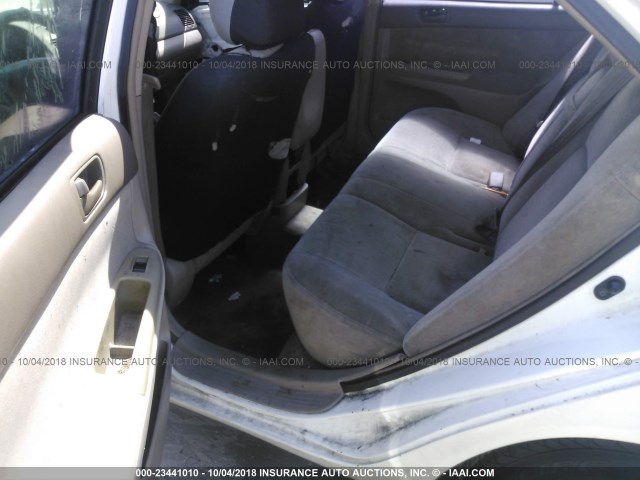 4T1BE32K32U014251 - 2002 TOYOTA CAMRY LE/XLE/SE Ақ фото 8