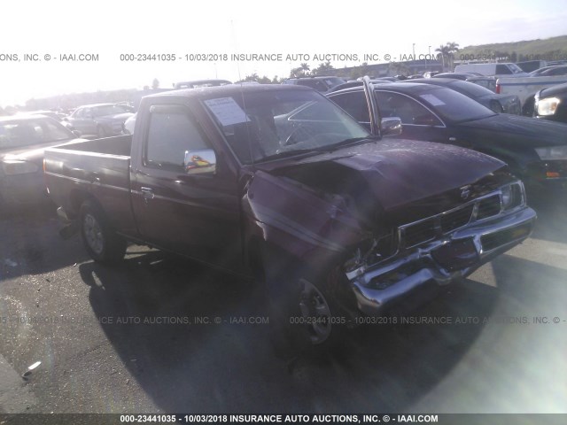 1N6SD11S1VC331417 - 1997 NISSAN TRUCK XE RED photo 1