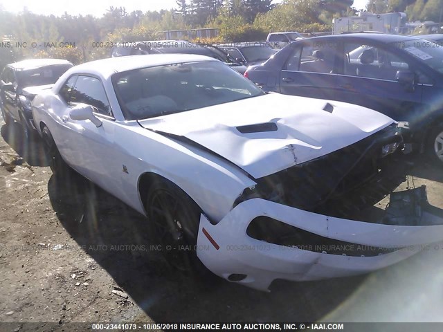 2C3CDZFJ0FH739934 - 2015 DODGE CHALLENGER R/T SCAT PACK WHITE photo 1