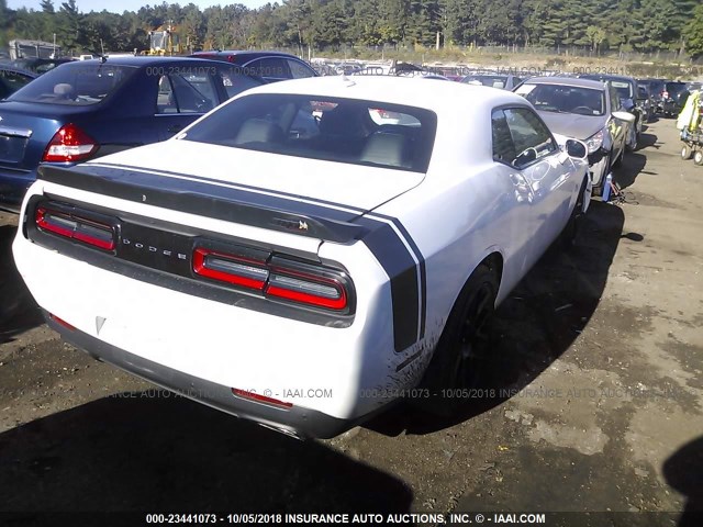 2C3CDZFJ0FH739934 - 2015 DODGE CHALLENGER R/T SCAT PACK WHITE photo 4