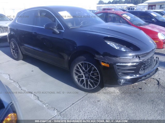 WP1AB2A54FLB55337 - 2015 PORSCHE MACAN S BLACK photo 1