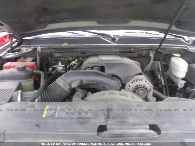 3GNGK26K37G137458 - 2007 CHEVROLET SUBURBAN K2500 GRAY photo 10