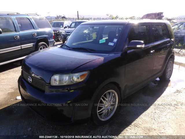 JTLKE50E381021745 - 2008 TOYOTA SCION XB Tünd qırmızı foto 2