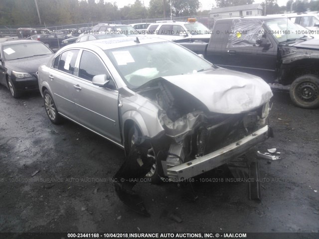 1G8ZV57787F230279 - 2007 SATURN AURA XR SILVER photo 1