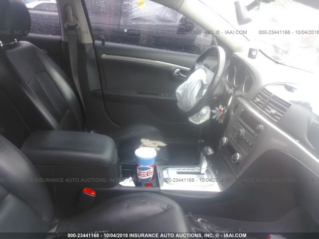 1G8ZV57787F230279 - 2007 SATURN AURA XR SILVER photo 5