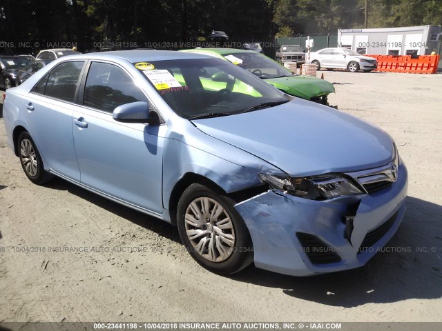 4T1BF1FK5EU732898 - 2014 TOYOTA CAMRY L/SE/LE/XLE Mavi foto 1