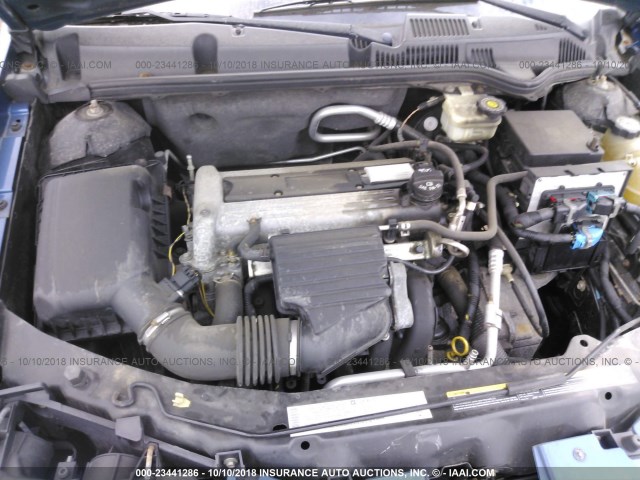 1G8AJ52FX5Z128338 - 2005 SATURN ION LEVEL 2 BLUE photo 10