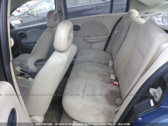 1G8AJ52FX5Z128338 - 2005 SATURN ION LEVEL 2 BLUE photo 8