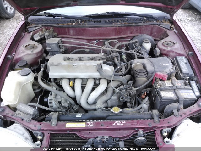 1NXBR12E7XZ283606 - 1999 TOYOTA COROLLA VE/CE/LE 红色 照片 10