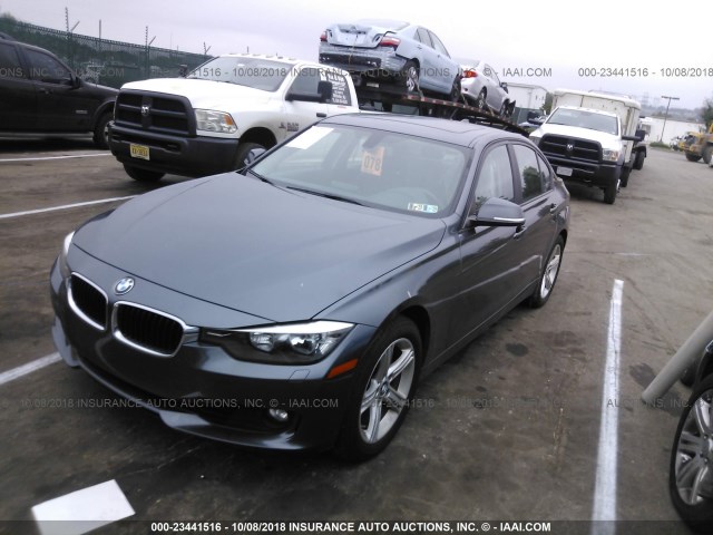 WBA3B5G59ENS07841 - 2014 BMW 328 XI SULEV GRAY photo 2