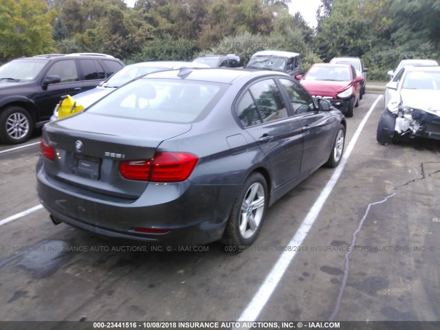 WBA3B5G59ENS07841 - 2014 BMW 328 XI SULEV GRAY photo 4