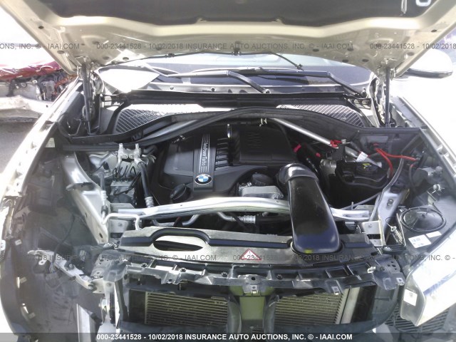 5UXKR2C52F0H35039 - 2015 BMW X5 SDRIVE35I SILVER photo 10