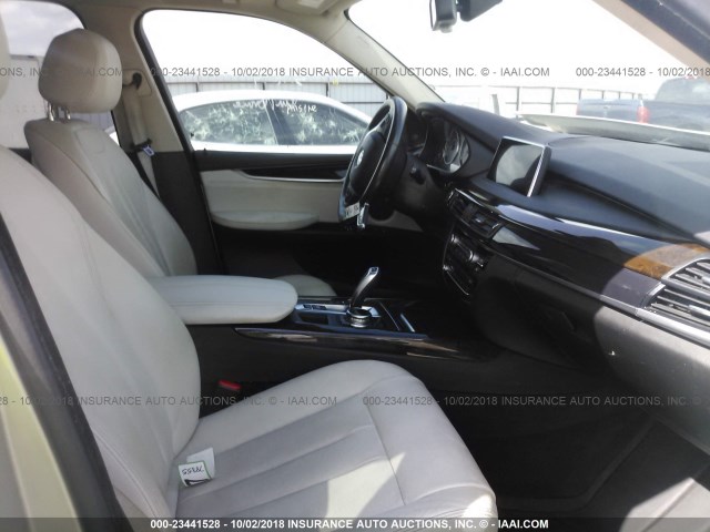 5UXKR2C52F0H35039 - 2015 BMW X5 SDRIVE35I SILVER photo 5