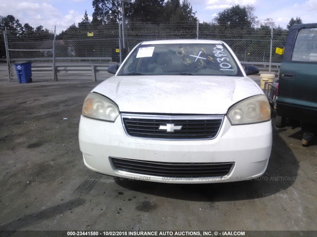 1G1ZS58N28F103890 - 2008 CHEVROLET MALIBU LS თეთრი ფოტო 6