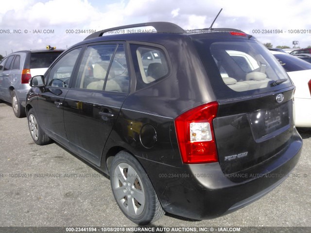 KNAHG8C8XA7305431 - 2010 KIA RONDO LX GRAY photo 3