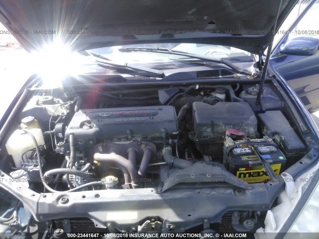 4T1BE30K76U160502 - 2006 TOYOTA CAMRY LE/XLE/SE Көк фото 10