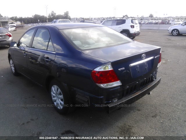 4T1BE30K76U160502 - 2006 TOYOTA CAMRY LE/XLE/SE Көк фото 3