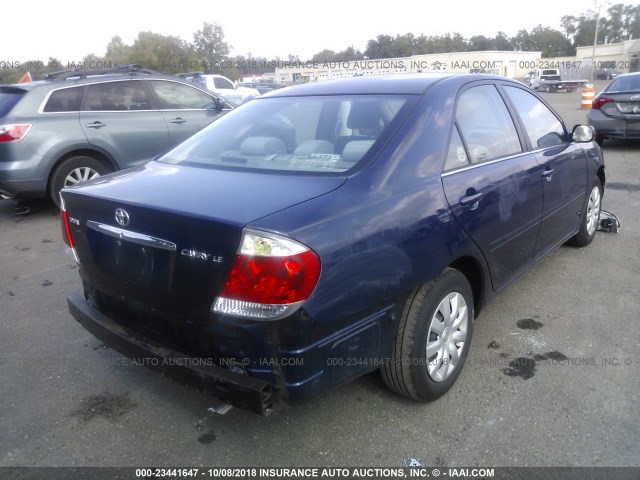 4T1BE30K76U160502 - 2006 TOYOTA CAMRY LE/XLE/SE Көк фото 4
