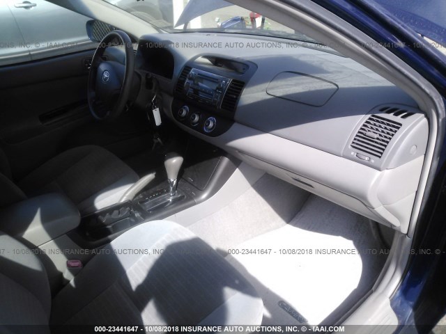 4T1BE30K76U160502 - 2006 TOYOTA CAMRY LE/XLE/SE Көк фото 5