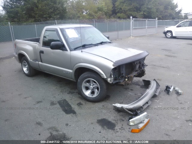 1GCCS1448W8249232 - 1998 CHEVROLET S10 S10 TAN photo 1